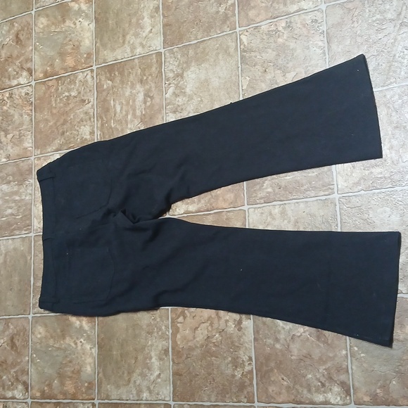Faded Glory Black Bootcut Stretchy Pants 6% Spandex Size 12 - Picture 4 of 5